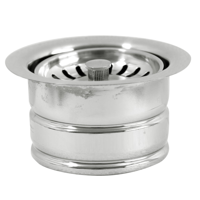 Premium Extended Sink Drain, Stainless Steel