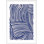 «Blue Waves 1» par Marco Marella pour Studio M - Art mural encadré