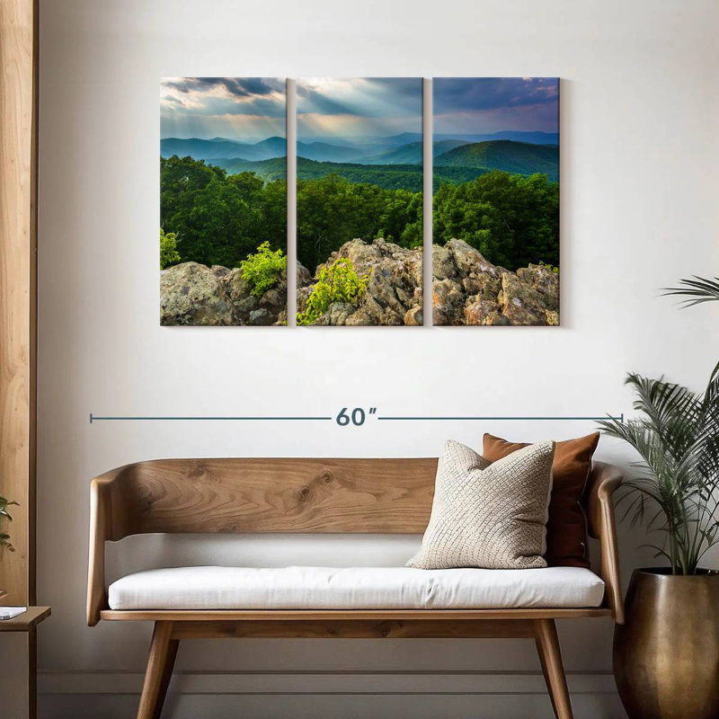 Alvord s'allume sur Blue Ridge, H 28 po x l 45 po