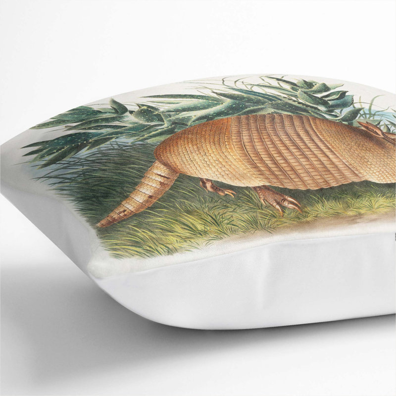 Square Cushion, 55cm H x 55cm W x 20cm D, White