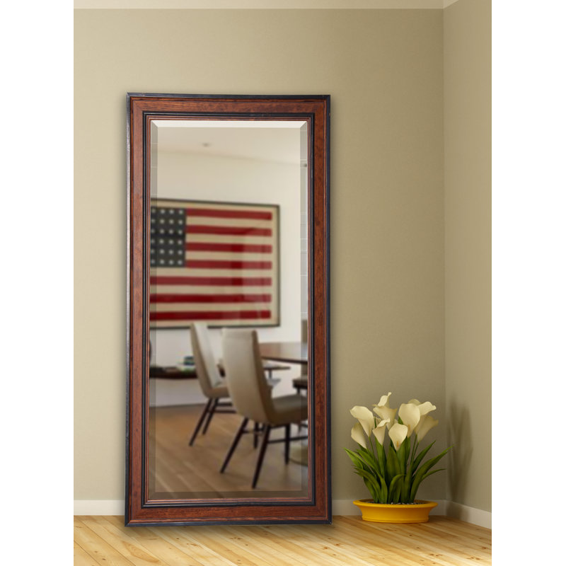 Soderlund Wood Flat Mirror, 69" H x 28.5" W