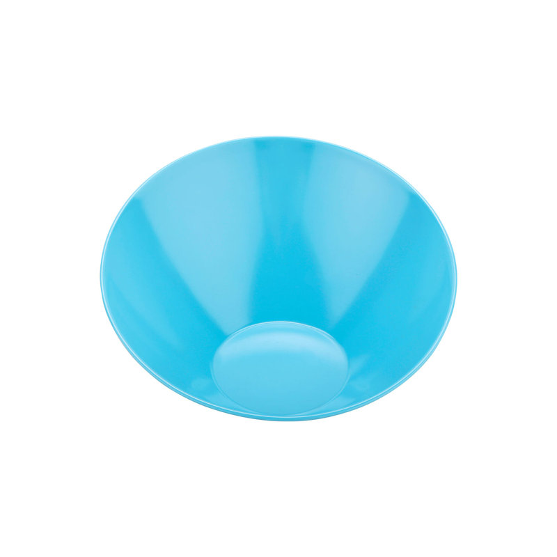 G.E.T. Melamine Serving Bowl, Blue/Black, 6" H x 12" W x 12" D