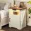 Ensemble de chambre à coucher 3 pièces Stonebridge - Commode 6 tiroirs, commode 6 tiroirs et 2 tables de chevet avec éclairage à DEL et prises de courant-710092226