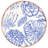 Begonia Piece Stoneware Dinnerware Set - Service for 4