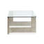 Table basse rectangulaire avec table de bout-1411499609