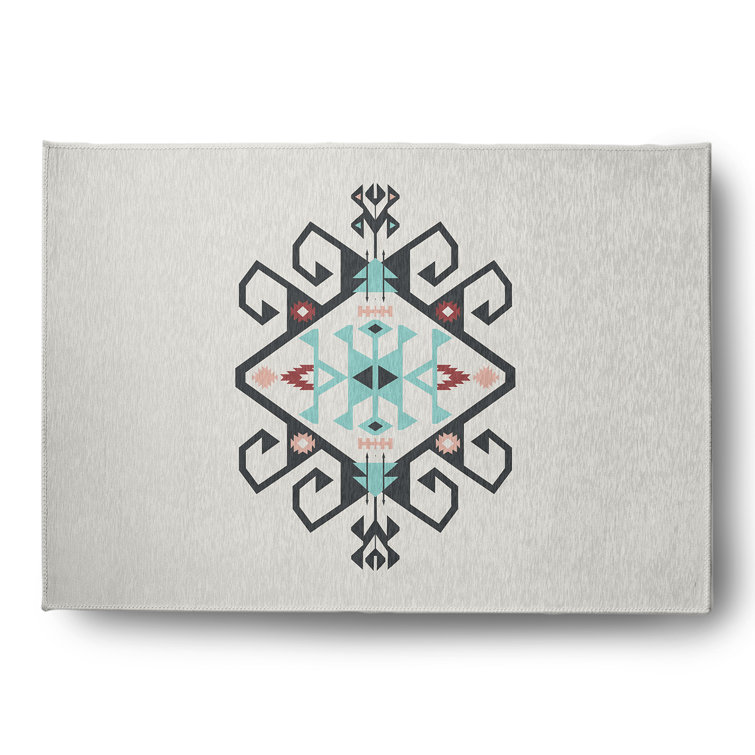 Chenille Ikat Indoor Rug