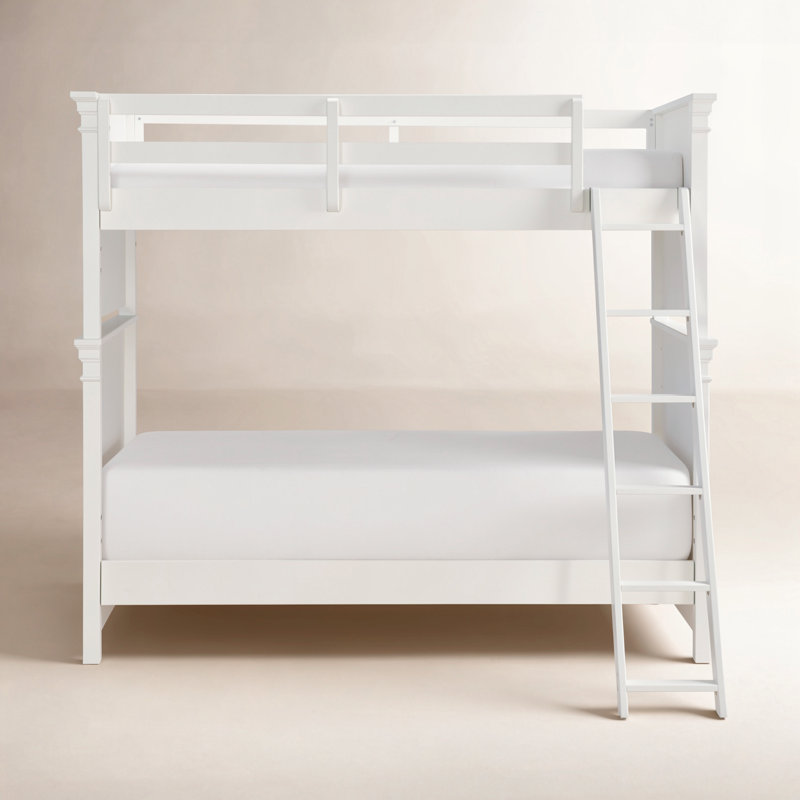 Canterbury 2.0 Twin Over Twin Bunk Bed, White
