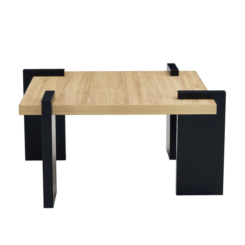 MDF Coffee Table, Natural Wood
