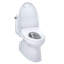 Toilette monobloc allongée à fixation au sol WASHLET 1 GPF (siège inclus)