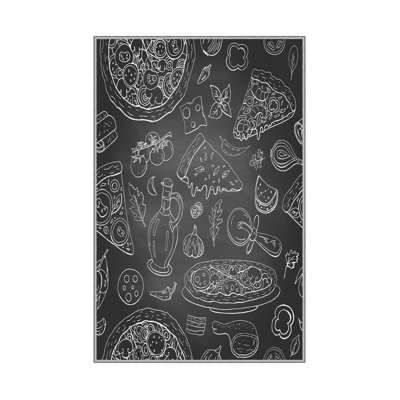 Premium Hall Carpet (3.3 x 6.6 ft), 100% Polyester, 0.4 in Pile Height | Antibacterial, Non-Slip PVC Dot Underside | Machine Washable, 3D Digital Printing | Ideal for Living Room, Bedroom, and Entryway Decor