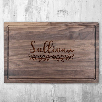 The Paisley Box Walnut Wood Cutting Board