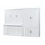 Grand lit escamotable mural avec placard-118007861