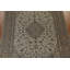 Tapis unique en laine noué à la main de style années 1970 de 9 pi 6 po x 13 pi 3 po Sirley