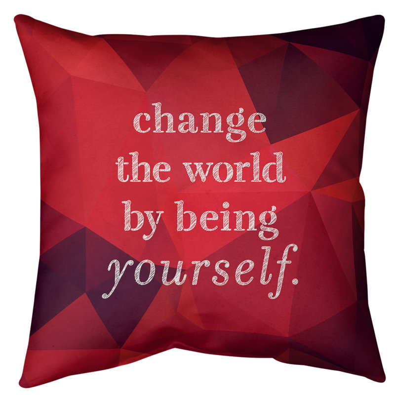 Coussin de sol à changement de pierres précieuses, 40 po x 40 po, Rubis