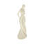 Statuaire femme 14 po en résine de quartz Kallos