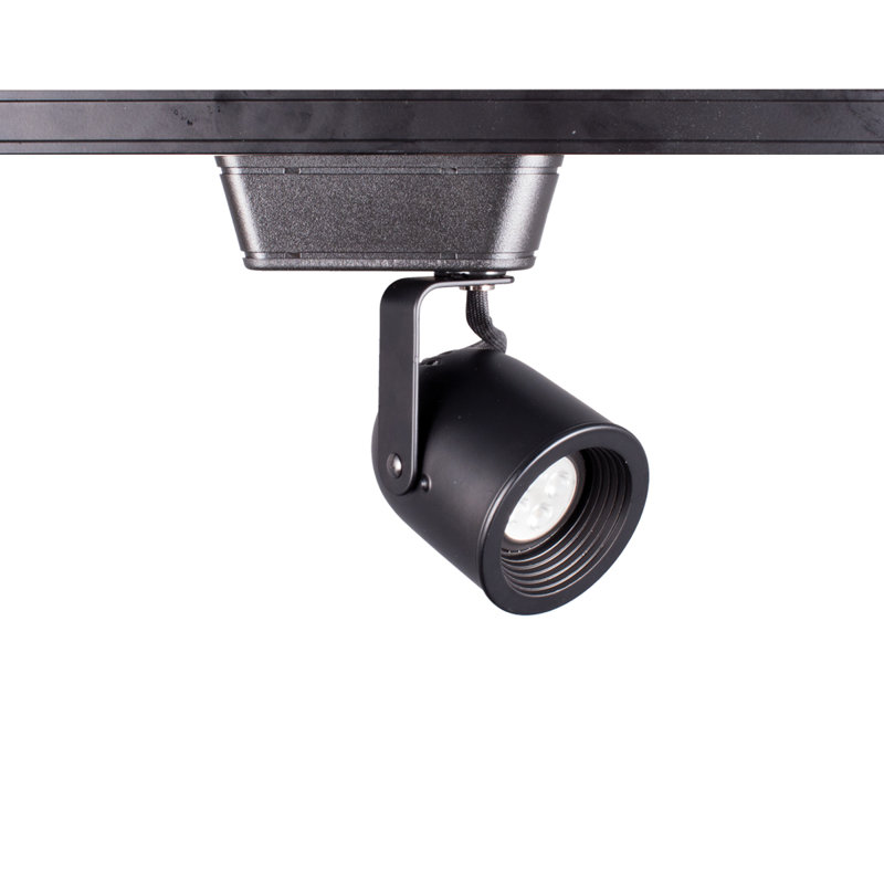 Adjustable Track Head, Lightolier Series, Black