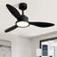 42" 3 - Blade LED Standard Ceiling Fan with LED Light & Remote Control-1451223016-1471482526
