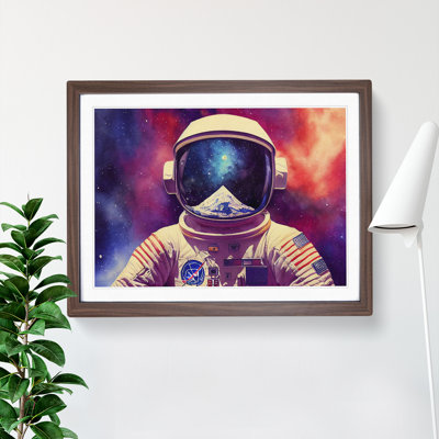 Colourful Astronaut Vol.3 - Framed Print