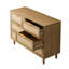 Commode 6 tiroirs en rotin