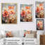 Impression sur toile Coral Poppies Romantic Impression III - Coquelicots-849775081-849774877