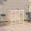Coldiron Rectangular Outdoor Bar Table , 113.5cm cm W 50cm cm D-1923104084