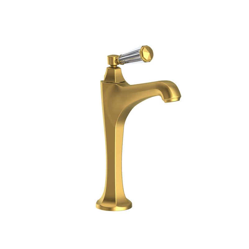 Metropole Single Hole Vessel Faucet, Satin Brass (PVD)