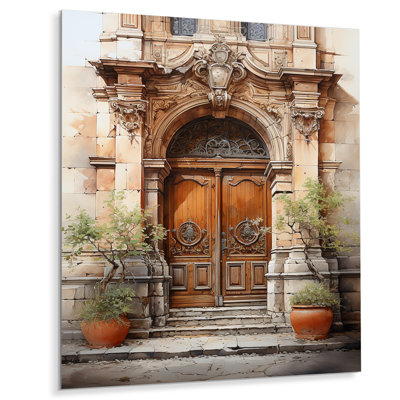 France France Lyon vieille ville porte III - art mural en métal France