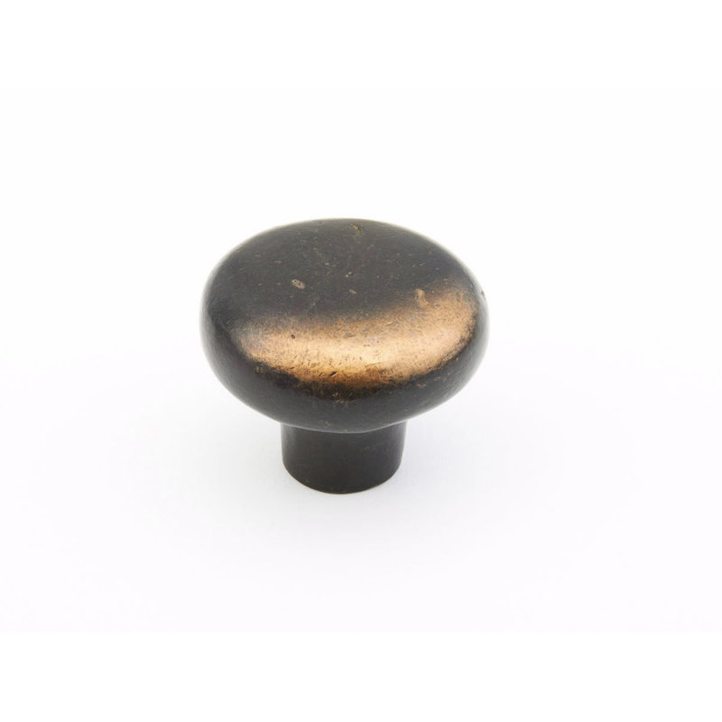 Mountain Bronze Round Knob, Antique Bronze