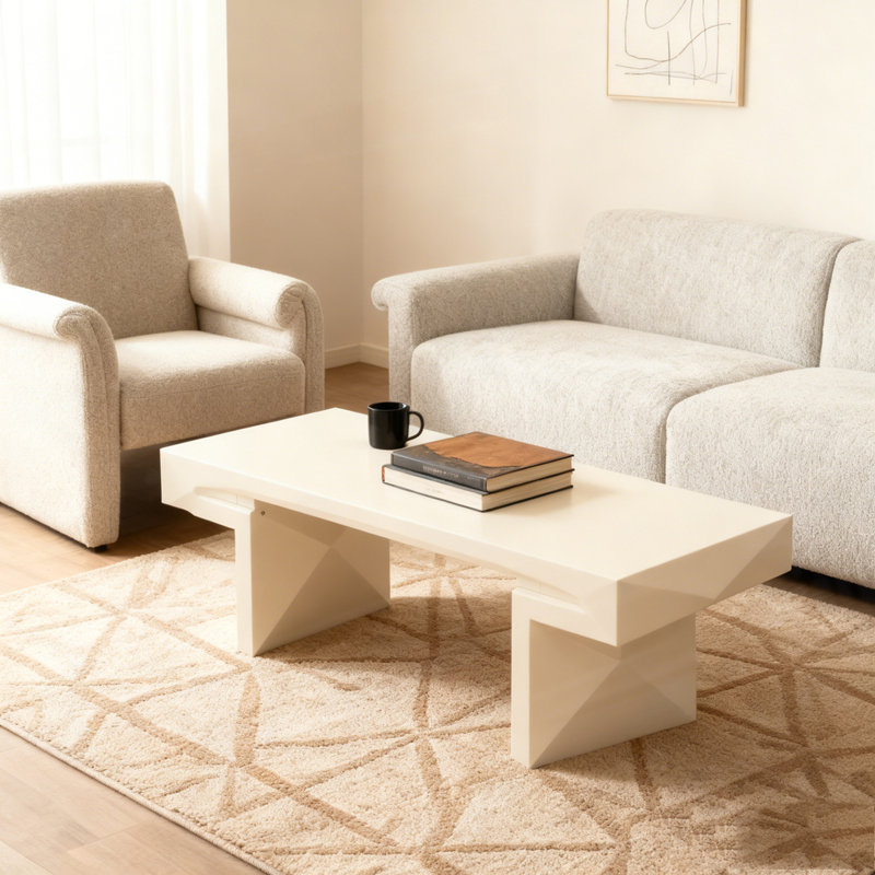Table basse, Naturel antique