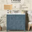 Organisateur de meuble-lavabo de salle de bain 36 po Retro Blue