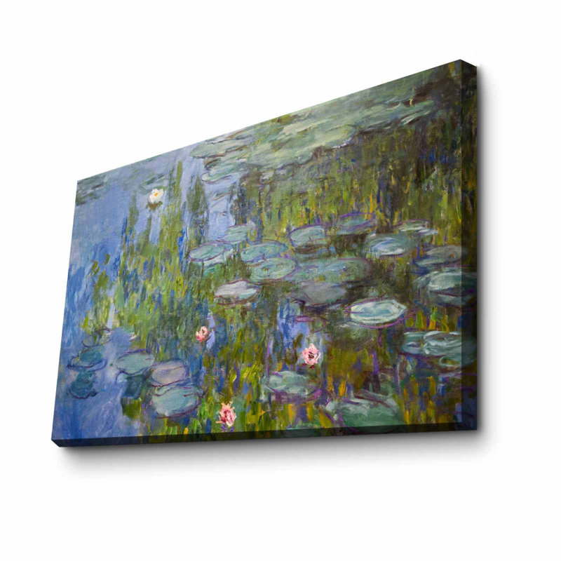 Claude Monet - peinture sur toile tendue