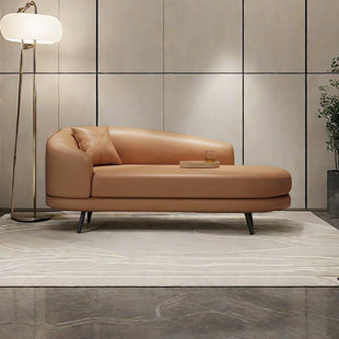 Chaise longue à pieds en métal - Confort spacieux