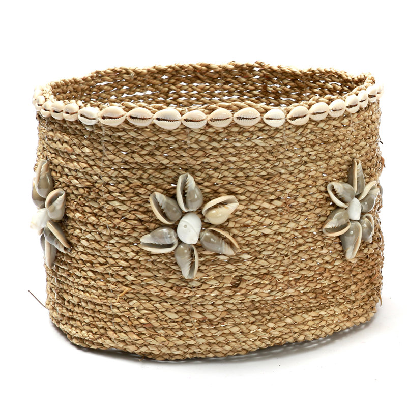 Bazar Bizar Wicker Box, 19 cm H x 25 cm W x 25 cm D
