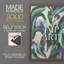 Jungle Wave I - reproduction encadrée de qualité supérieure - prête à être accrochée - aucun clou requis - aucun clou requis-108016486-108016484