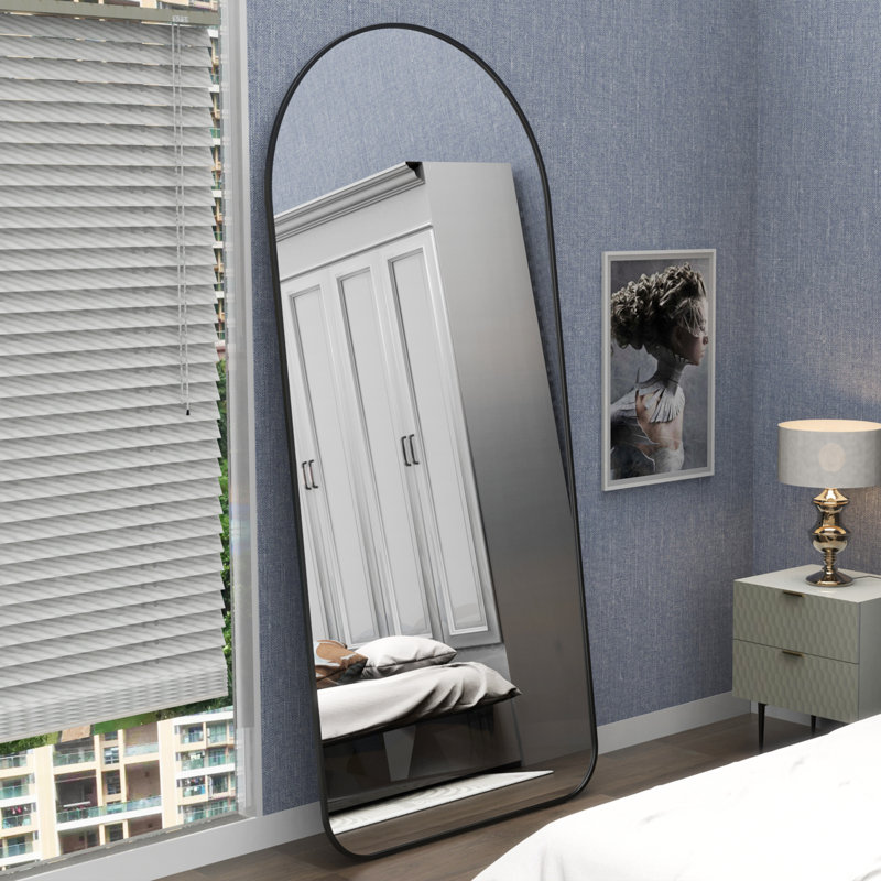 Aluminium Arch Floor Mirror