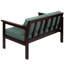 Jaquaisha 113cm Wide Pine Garden Sofa with Cushions-1683771031-1683771018