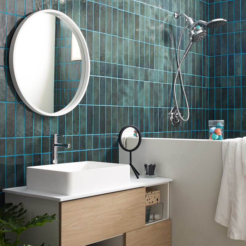 Pomme de douche à main multifonctionnelle Inly Aromathérapie, Chrome