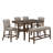 Marcello Brown Bar Table