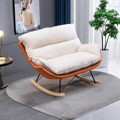 Chaise berçante double Nordic Light Luxury