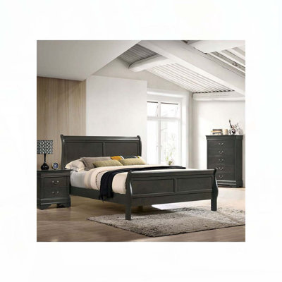 Lit-bateau Wood