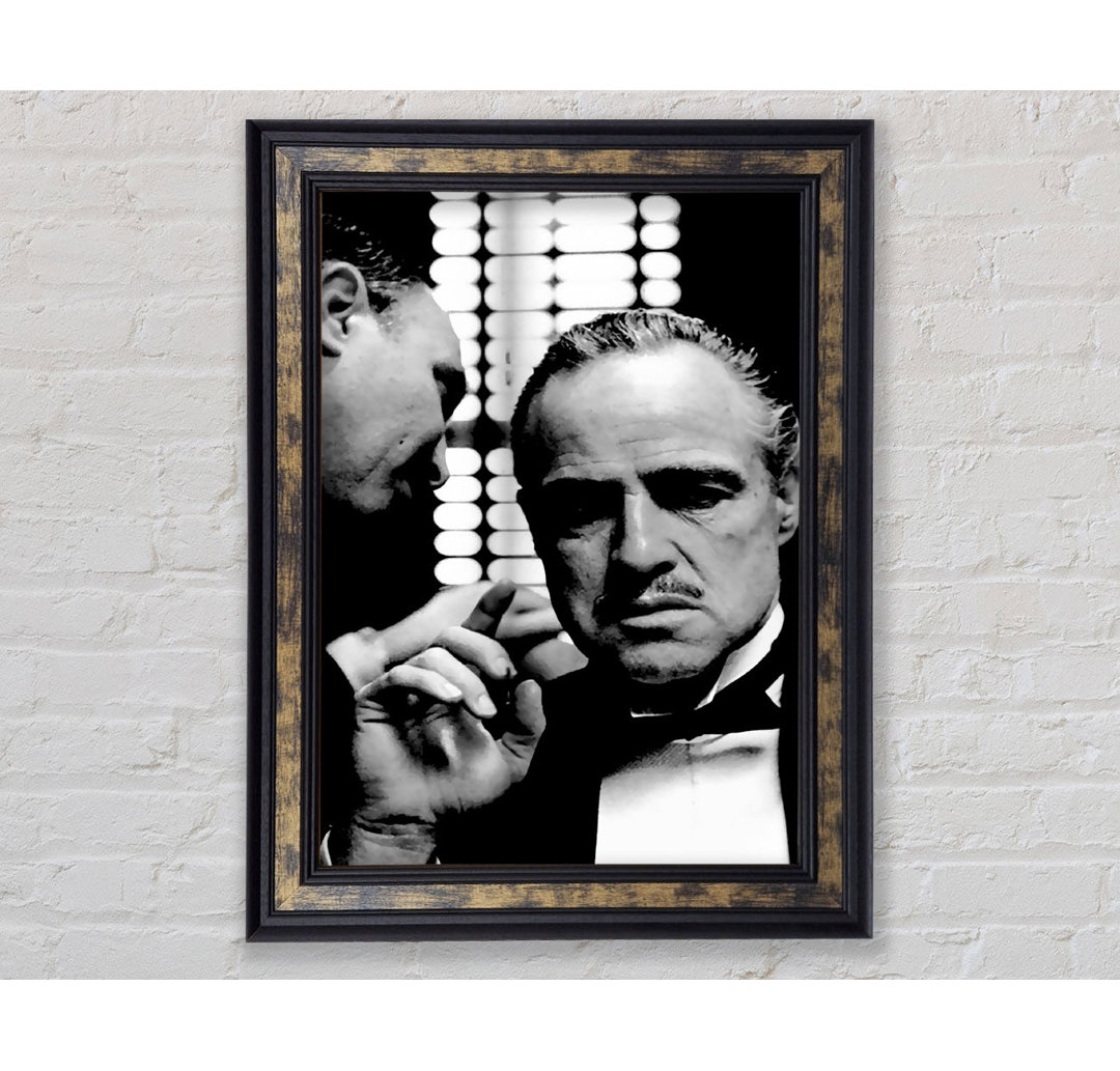 The Godfather Wisper - Bilderrahmen Kunstdrucke