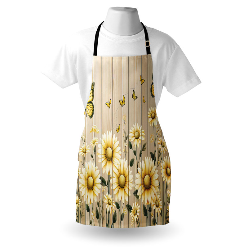 No Pattern Bib Apron