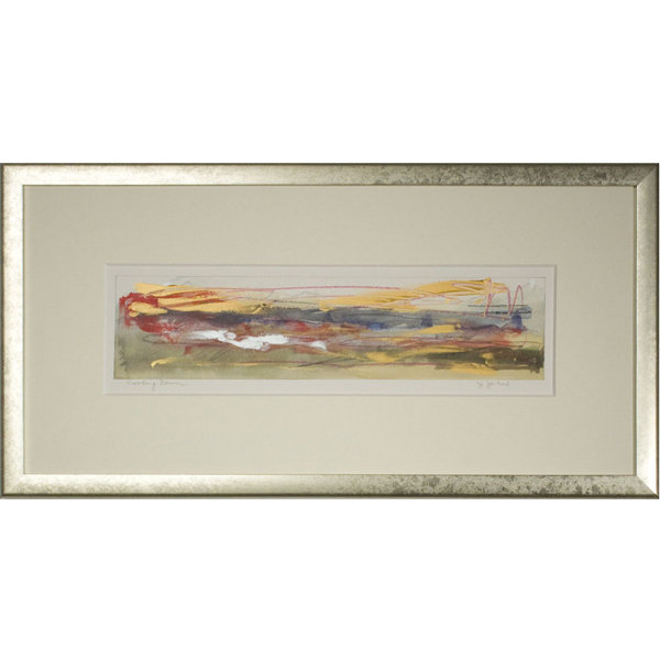 Cooling Down I Print by J.Johns, Silver Framed