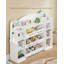 Toy Storage Units for Kids, Children's Toy Organiser with 8 Fabric Bins, Kids Bookcase with Display Rack for Bedroom, Nursery, Playroom, Kindergarten-141851772-147438995