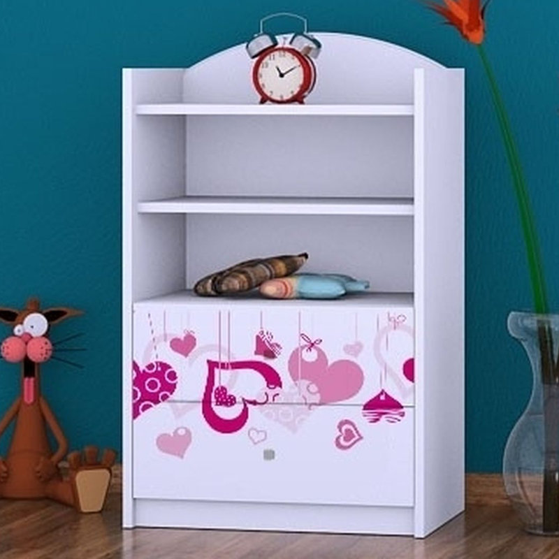 Paloma 96cm H X 60cm W Kids Cube, White
