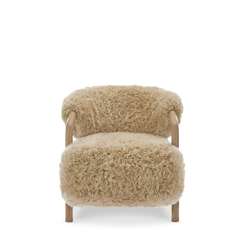 Genuine Sheepskin Fur Berkly Armchair