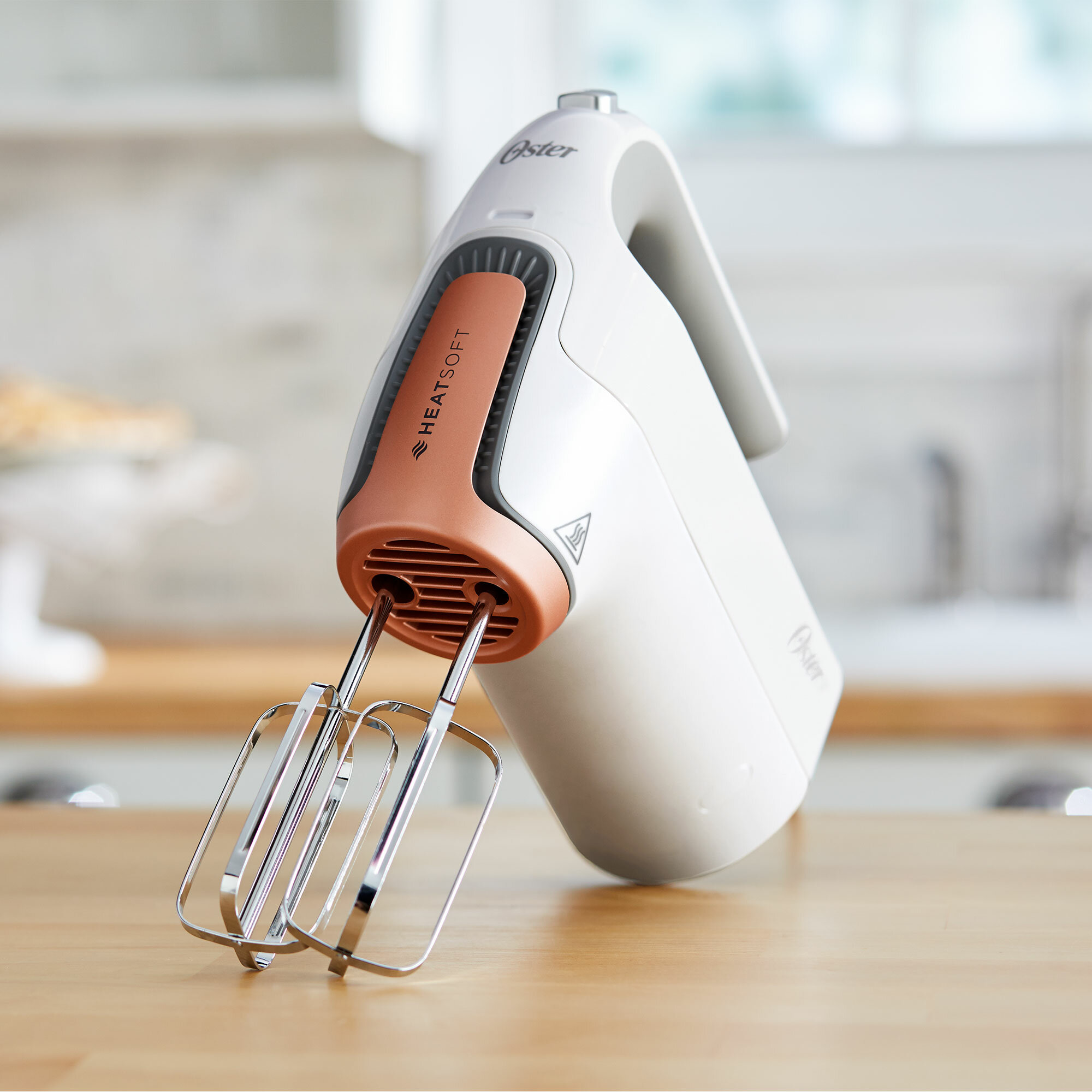 Oster Heat Soft Hand Mixer - Off-White 1 ct
