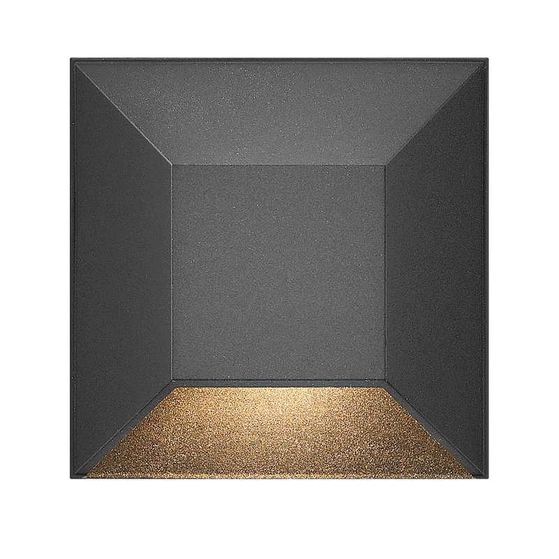  Applique murale d'extérieur à DEL Nuvi Square 12V, Noir