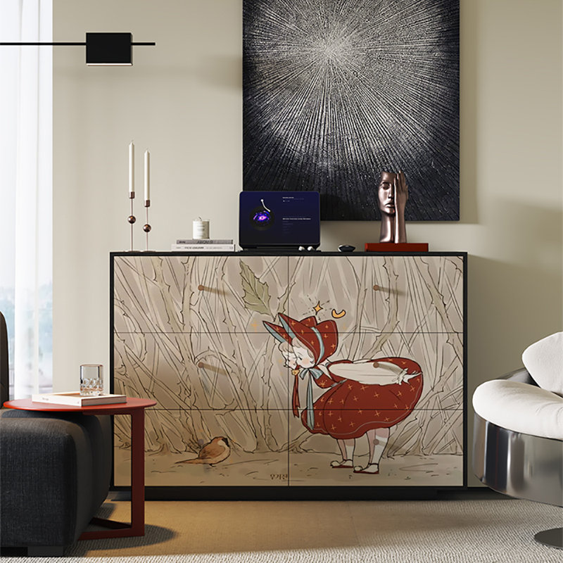 47.2in Large Capacity Sideboard Buffet