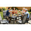 Ensemble repas d'extérieur 5 pièces, tissu en polyester enduit de PVC, structure en fer thermolaqué-1027658901-1026101071-1026101059
